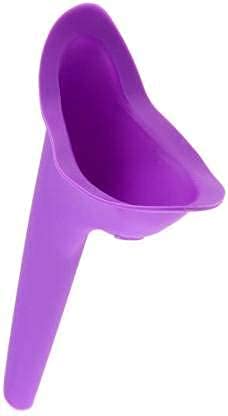 HUBBER Silicon Stand-n-Pee Reusable Soft Hygienic Female Urination Device for Women & Girls(PACK OF 1)(MULTICOLOUR)