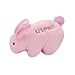 LilPals Interactive Plush Small Size Squeaker Toy 3 Shape Variety Bundle: (1) Pink Bunny, (1) Tawny Lion, and (1) Blue Puppy