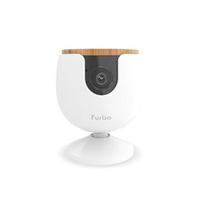 Furbo Mini SPF Camera Subscription Required [Premium Safety Package, 2024] Indoor Smart Camera Designed for Dogs, Cloud Recording, Home Emergency Alerts, Tracking, Bark Detection