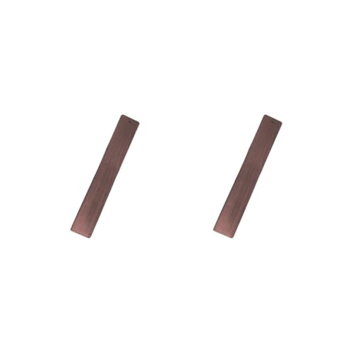 Set di 2 vassoi per baguette, in legno, per pane francese, 58 x 10 cm