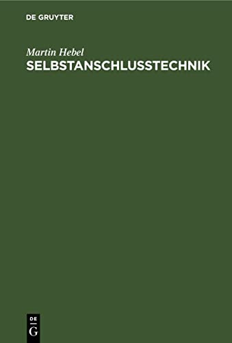 Selbstanschlusstechnik (German Edition)