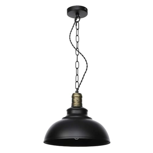Lámpara colgante industrial vintage regulable para iluminar techos altos de loft 7