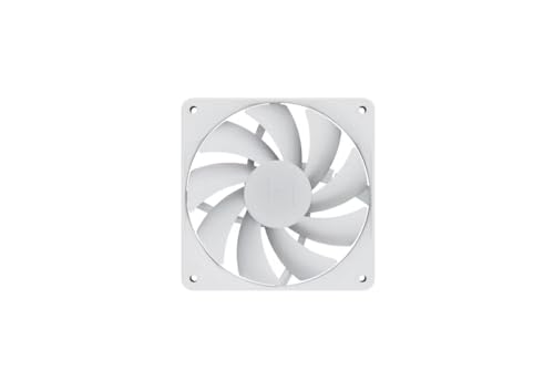 Image of Hyte Flow FA12 4 Fan Pack (120mm), High Performance PWM Gaming Case Fan, 1500 RPM, 4-PIN, Fluid Dynamic Bearing, White