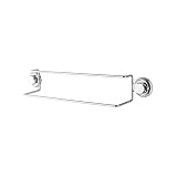 Toallero doble para montar en la pared, ideal para cuartos de baño y vestuarios. Se fija a la pared con ventosas Bestlock, sin necesidad de tornillos ni taladros y 100% resistente al agua.