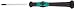 Wera 05118090002 Kraftform Micro 2052 Ballhead Hexagon Electronics Precision Screwdriver, 1.5mm Head, 60mm Blade Length