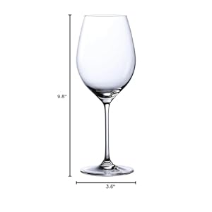 Waterford 40033795 waterford marquis moments red wine 196 oz set of 4 clear  urban country home decor