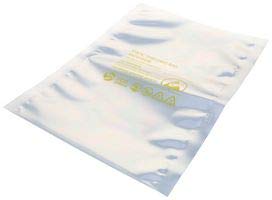 Lot de 100 sacs de rangement antistatiques en métal 7,6 x 12,7 cm