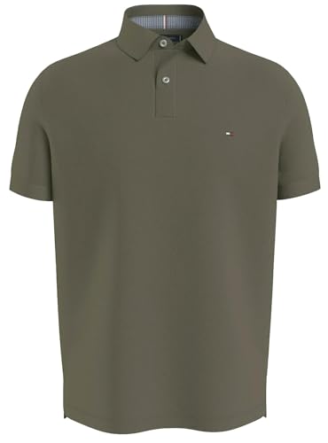 Image of Tommy Hilfiger Men's Short Sleeve Cotton Pique Polo Shirt in Regular Fit 2024 Collection