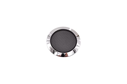 Grille Cache Enceinte Arcade en 120 mm Couleur: Chrome Retro Gaming Bartop Jeux Vidéo