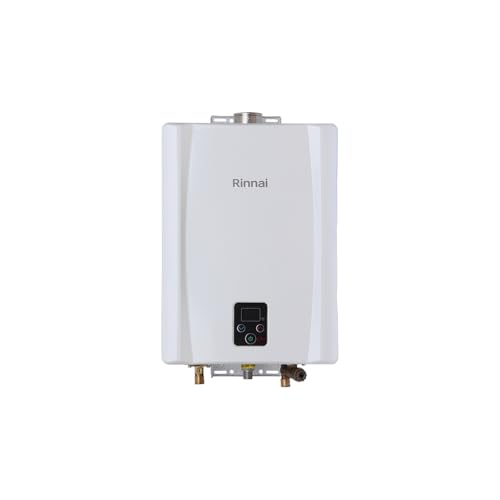 Rinnai E17-17 litros GN (Gás Natural) Branco - Aquecedor de Água a Gás Digital REU-E171 FEH
