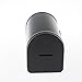 Fenteer Mailbox Postbox Christmas Modern Metal Mail Insertion Windproof Mail Box Letter Box for Gate External Outdoor Door Decoration, black
