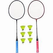 A1VK Anjali Iron Badminton Racket Set Of 2 With 6 Pcs Shuttlecock, Multicolor (B09FRZL8XD) Amazon Price History, Amazon Price Tracker