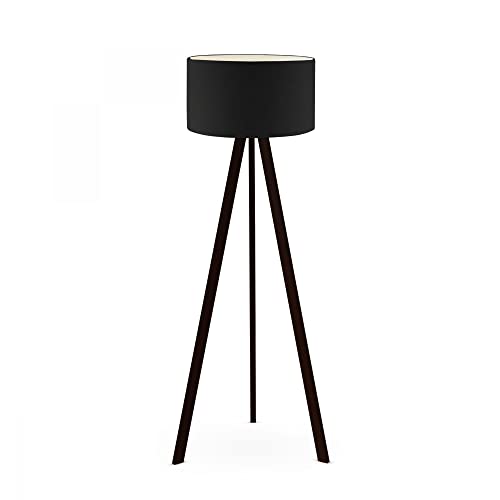 Lámpara de pie con 100% PVC color Negro