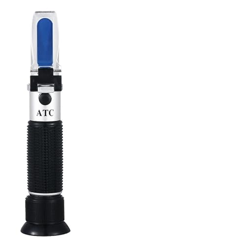 Refractómetro portátil de 0-32% Brix for jugos frutas, azúcar y cerveza, medidor óptico con caja venta