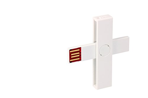 +iD Lecteur de carte Ă puce (blanc mat)