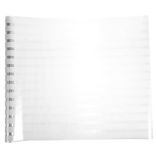 Película de Privacidad Frosted para Ventana con Patrón Rayado miniatura 1