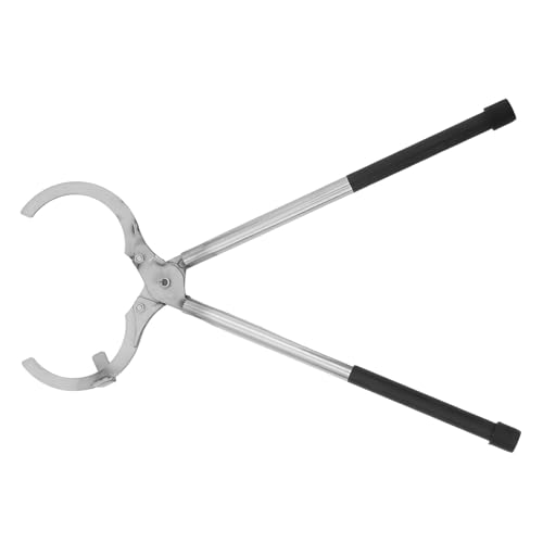 Pince pour creuset graphite ABOOFAN en acier inoxydable robuste de qualité forge - 2