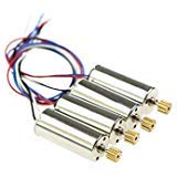 Upgraded Motors for H8c H8ch H8d H8dh DFD F183 F183D F183DH F183W RC Quadcopter Drone Replacement Spare Parts CCW and CW with Metal Gear 4Pcs