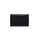 HOBO Jill Trifold Wallet Black Vintage Leather One Size