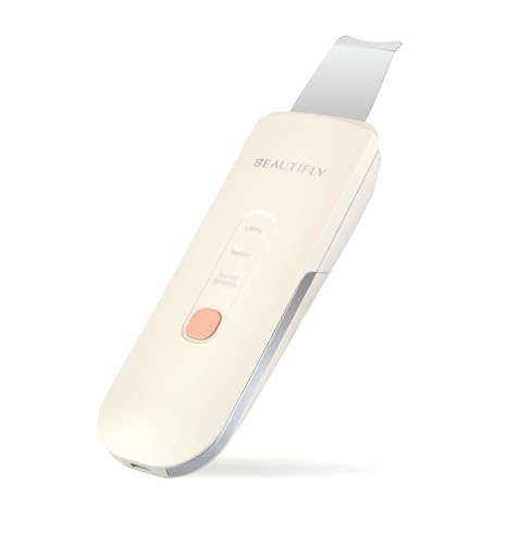 Beautifly - Scrub Aqua Glow PRO – Skin Scrubber Multifuncional para Limpieza Facial, Peeling Ultrasónico y Absorción de Cosméticos