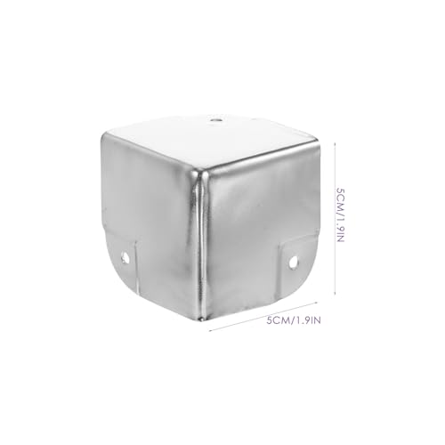Protection d'angle pour boîte en fer argenté Mobestech x10