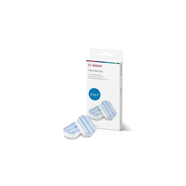 Bosch original tcz8002us descaling tablets 3 tablets per pack 2 in 1 eliminates limescale and protects against corrosion verocafe fully automatic espresso machines  urban country home decor