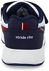 Stride Rite Boy's M2P Harbor Sneaker, White/Navy, 2 Little Kid | Image 4