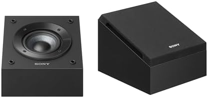 Sony SSCSE Dolby Atmos Enabled Speakers, Black (Pair), 4 Inch (Pack of 2)