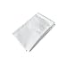 TAOSON Decorative 100% Cotton Canvas Square Solid Toss Pillowcase Cushion Cover Pillow Case with Hidden Zipper Closure Only Cover No Insert - White 18"x18"(45x45cm)