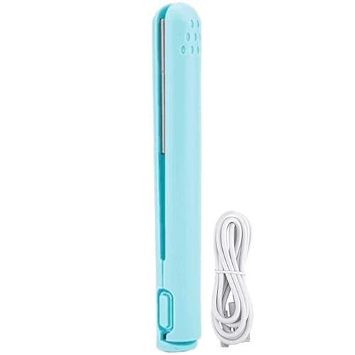 Viajar Rizador De Hierro Curling - Tamaño De Viaje De Hierro Plano Para El Cabello | 2 En 1 Plancha De Cabello Rizado De Hierro | Ardereta De Hierro Para El Cabello, Planchas Para Alisarse El Cabello,