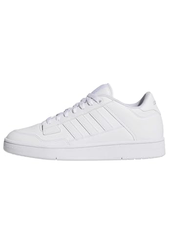 adidas Unisex - Adulto Rapid Court Low Shoes, Ftwr White/Ftwr White/Dash Grey, 38 EU