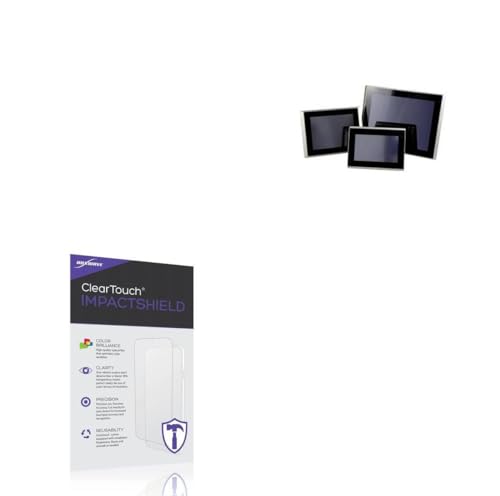 BoxWave Screen Protector Compatible With IVC Displays NP-615C - ClearTouch ImpactShield (2-Pack), Impenetrable Screen Protector Flexible Film