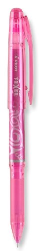 Image of Pilot FriXion Point Erasable Gel Pens, Extra Fine Point, Pink Ink, Dozen Box (31585)