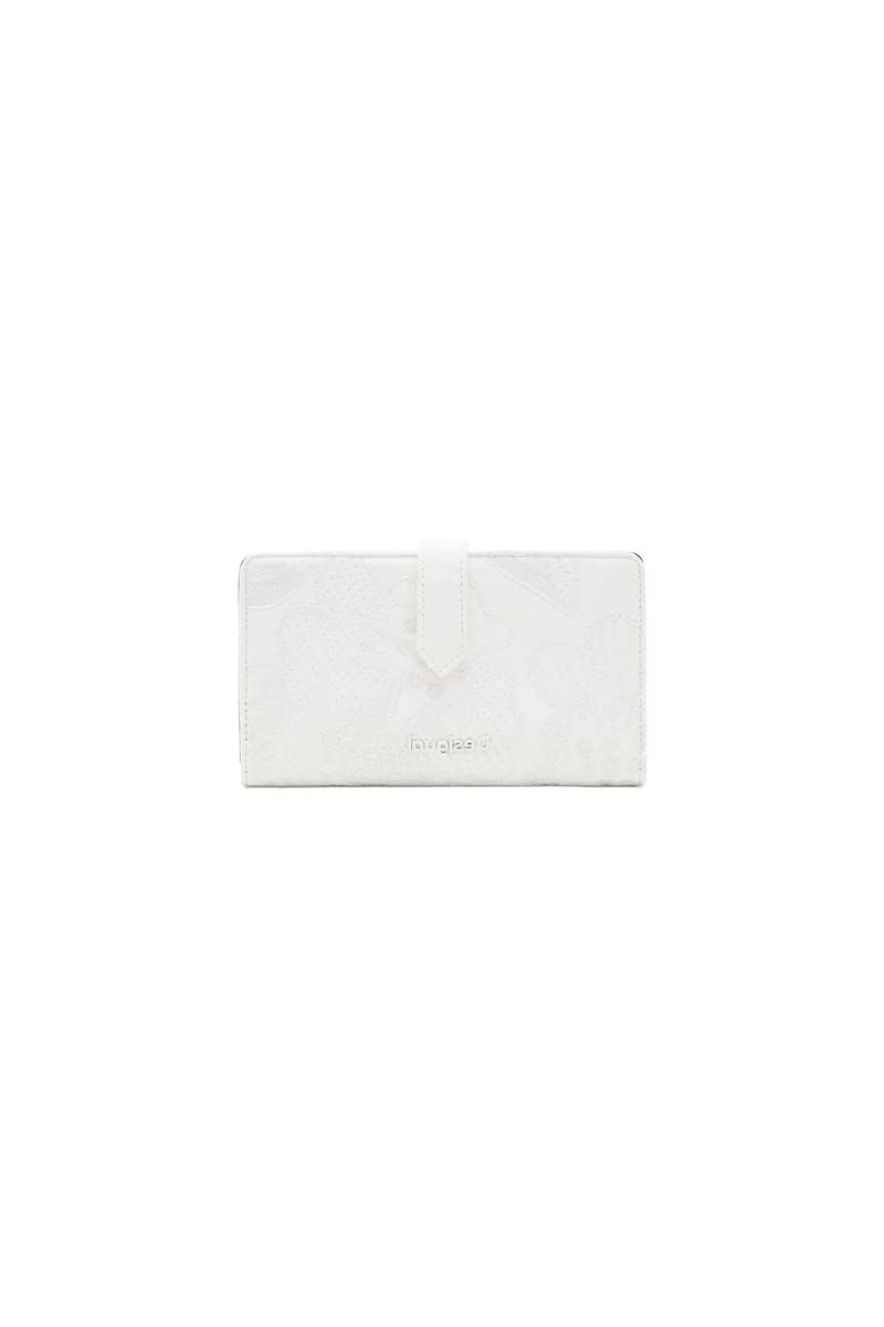 Desigual Women Mone_Alpha PIA Medium 1001 RAW, White, 16.8