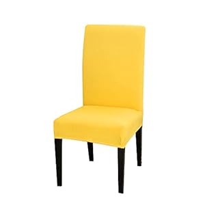 Chickwin4packdiningroomchaircoversyellowstretchparsonsdiningchairslipcoverssetof4highbackarmlesskitchenchaircoverwashableforrosparasillasdecomedor Urban Country Home Decor Chickwin 4 pack dining room chair covers yellow stretch parsons dining chair slipcovers set of 4 high back armless kitchen chair cover washable forros para sillas de comedor urban country home decor