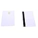 Gialer 50 Packs SLE4442 Chip Contact IC Card with 5/16inch 2 Tracks Hico Magnetic Stripe 2 in 1 Blank PVC IC Smart Intelligent Card