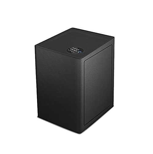 Coffre-fort électronique RLKHXBS à empreinte pour table de chevet avec double alarme