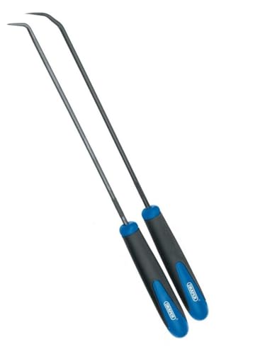 Draper 51764 Long Reach Hook and Pick Set, 24cm Length, 6 Pieces, Blue