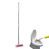 3 Pcs Tub Scrubber - Bathtub Brush Cleaner with Long Handle - Cleaning Scrubber Cleaning Tool Comfor