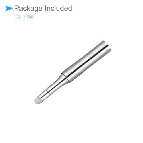 Image of Soldering Iron Tips, 4x6.5mm 900M-T-3C, Solder Tips Fine Soldering Gun Replacement Solder Welding - (Applications: for Soldering Irons Soldering Station), 10 Pieces