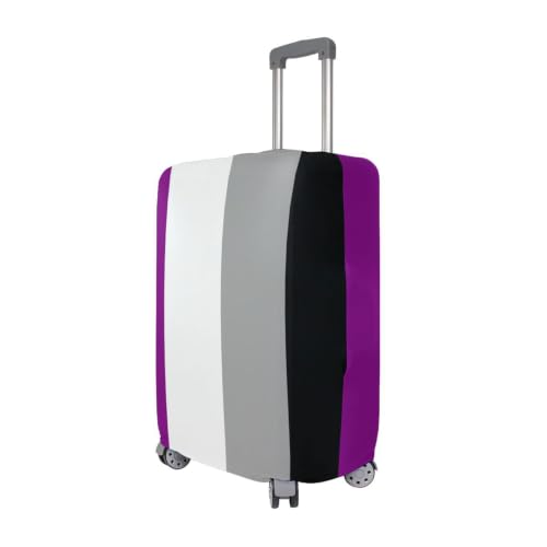 Drapeau de fierté asexuée housse élastique bagage grand format XL - 3