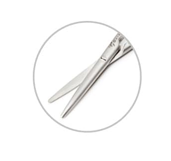 Metzenbaum Scissors Delicate Straight 6" - Tungsten Carbide