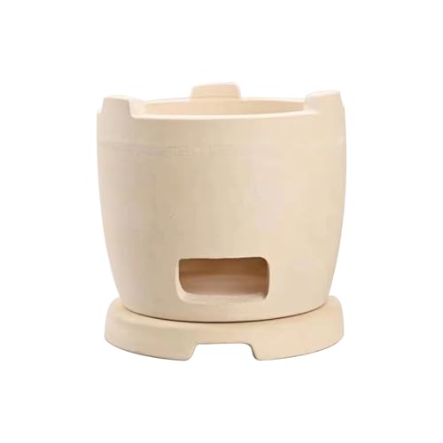 Réchaud à charbon de bois portable 18,5x15 cm pour fondue chinoise