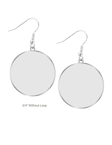 Image of aminco NFL womens NFL Logo Dangler Earrings
