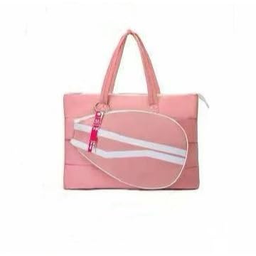 Raqueteira Beach Tennis Impermeável Reforçada Bolsa para Raquete 48cm(rosa)