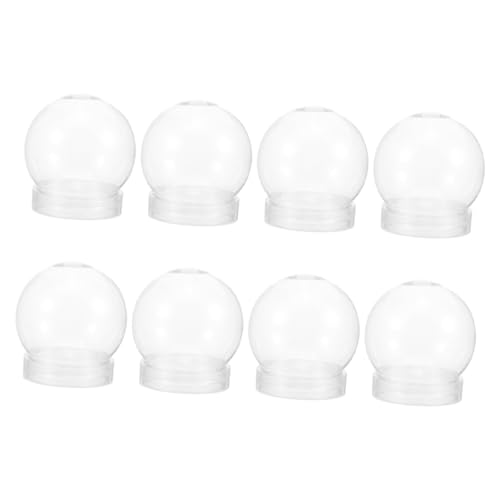 Bolas de Navidad transparentes vacías para decorar tu árbol con proyectos creativos 6