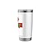 St George Heraldic Cross and Tudor Rose England Patriot Stainless Steel Insulated Tumbler