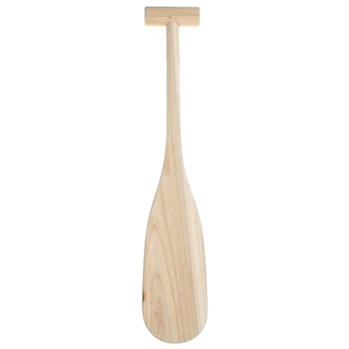 Cabilock Paddle Oar Unfinished Wood Oar, Blank Wooden Paddle Diy Wood Paddles Oars Nautical Boat Paddles Oars Wall Decor Door Hanging Ornament Beach Theme Home Decoration Hand Paddles