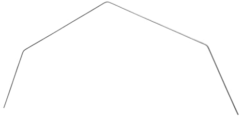 Windhager Arc de tunnel pour films, non-tissés et filets - 1,3 x 0,57 m - Arc pour tunnel de plantation, couverture de couche précoce, arc de tunnel à entoiler, durable et résistant aux intempéries