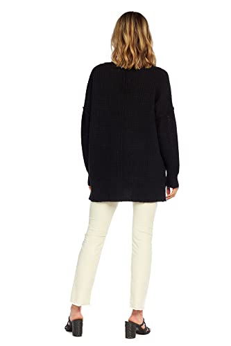 Image of Mud Pie Women's Mud Pie Avalon Womens Waffle Oversized Sweater